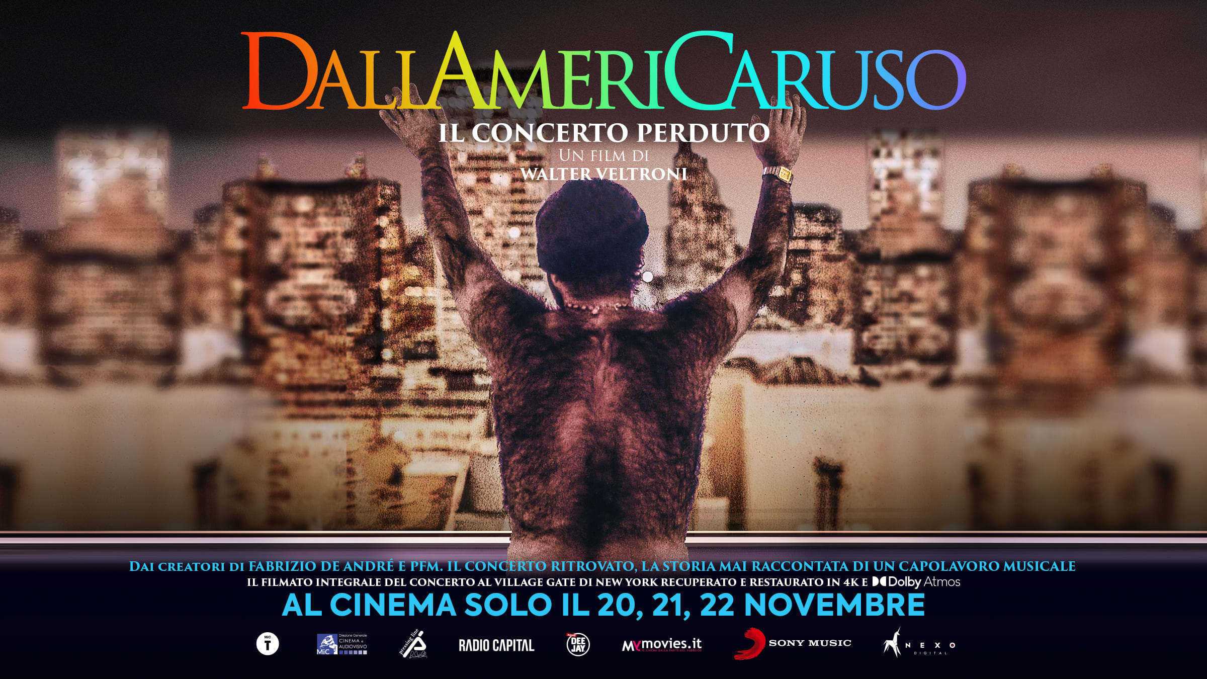 A novembre arriva “Dallamericaruso. Il concerto perduto” - L'Identità