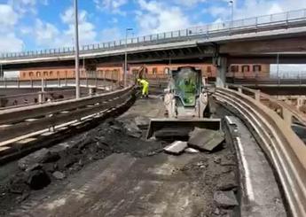 Tangenziale Est Chiusa Sopralluogo Di Gualtieri Sul Posto Lavori