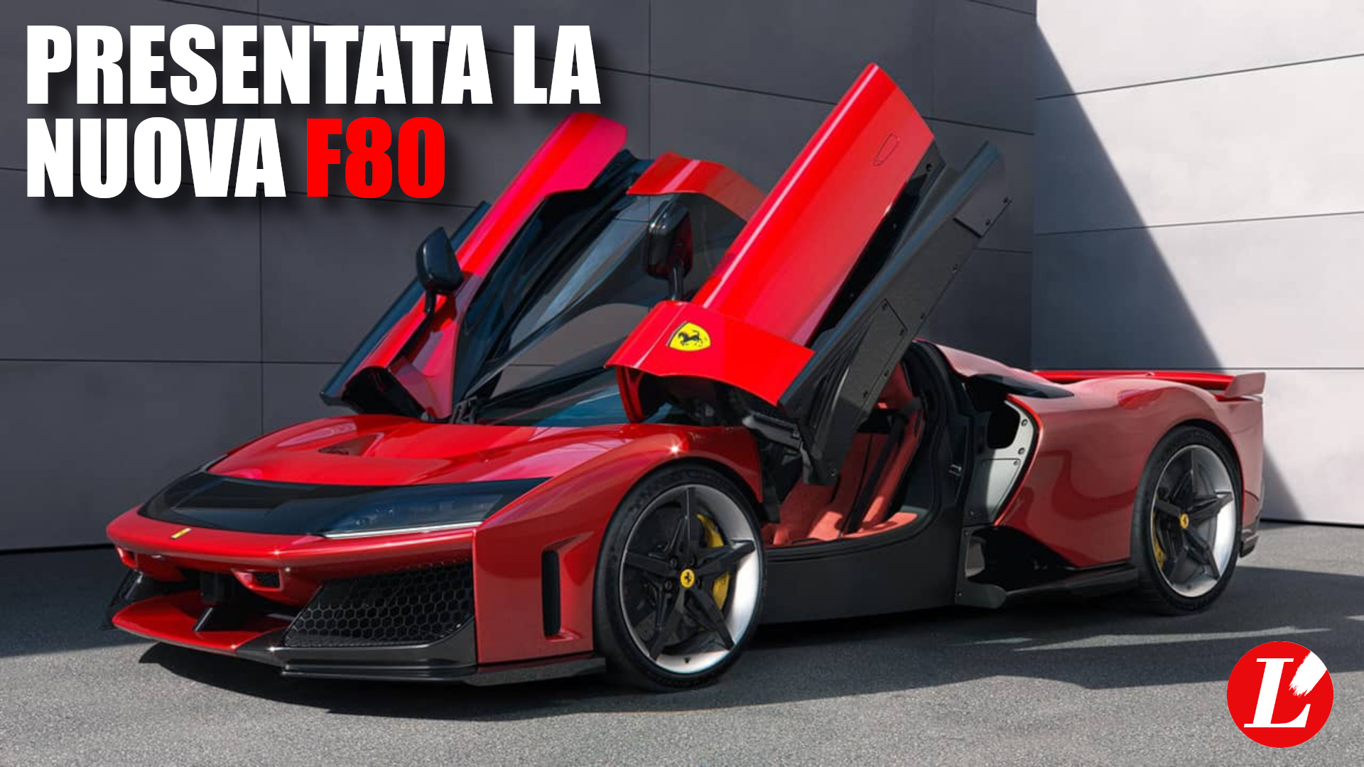 Presentata la nuova F80: la supercar futuristica da 3,6 milioni con 1200 cavalli