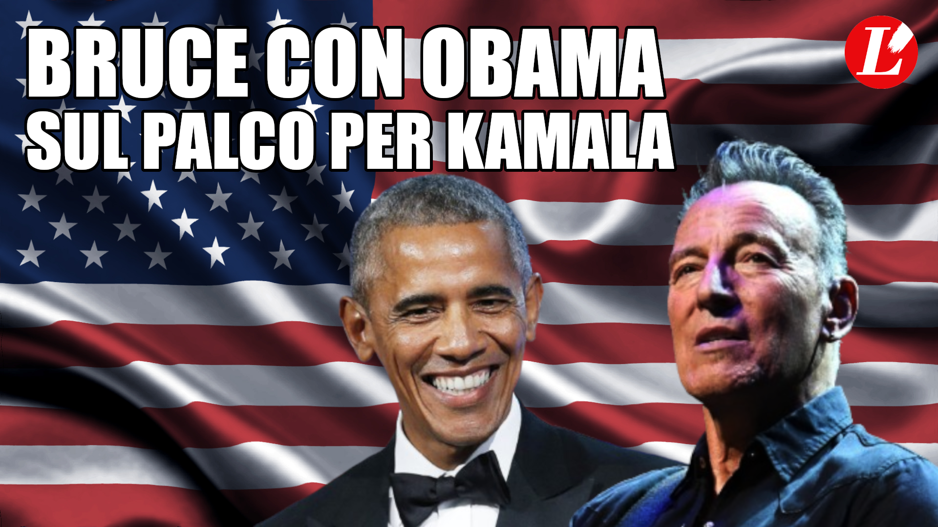 Atlanta – Bruce con Obama sul palco per Kamala