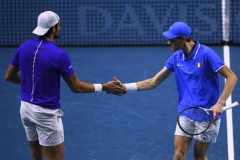 Coppa Davis, Italia Argentina 2 1: azzurri in semifinale con doppio Sinner Berrettini