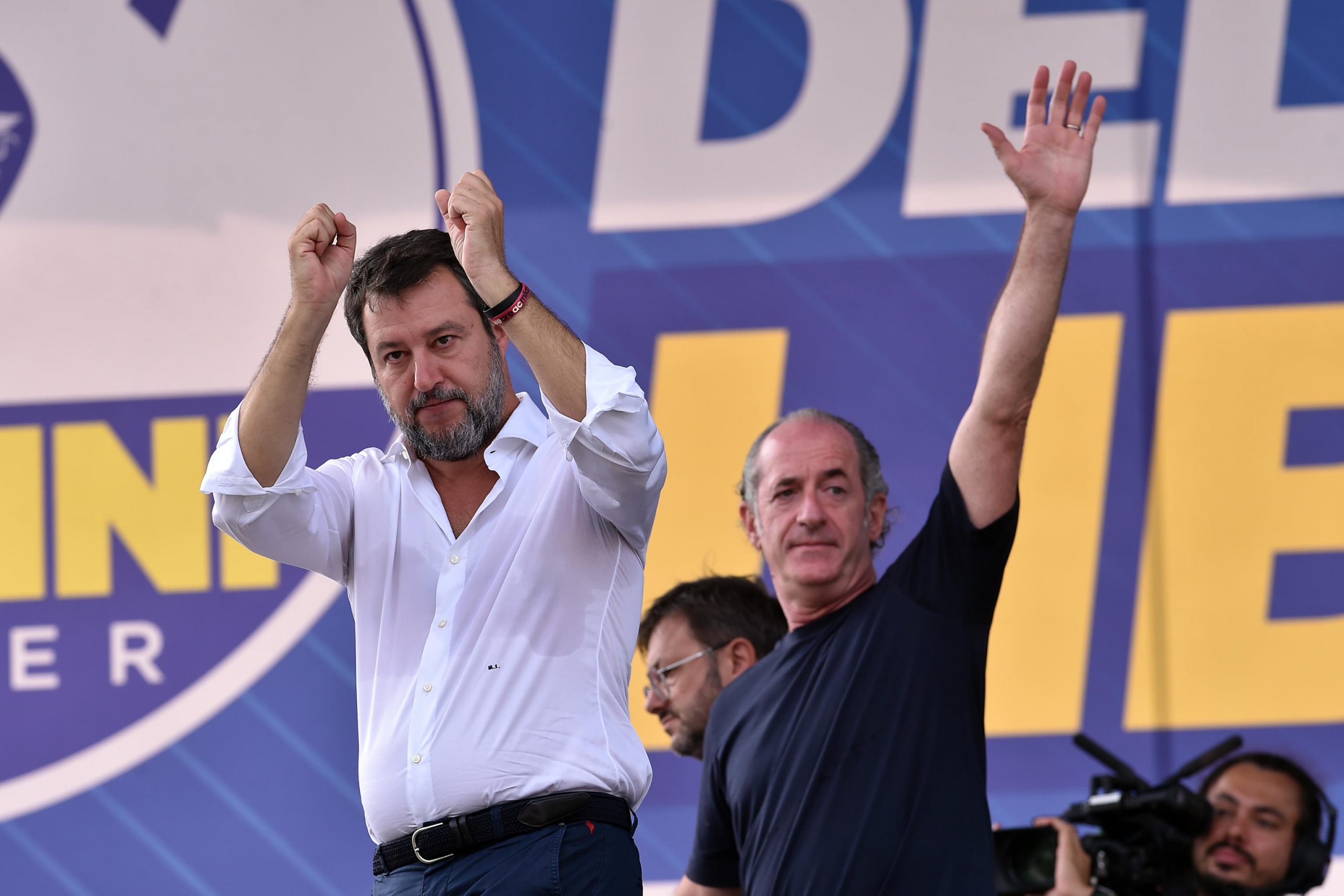 Salvini sponsorizza Zaia governatore fino alle Olimpiadi