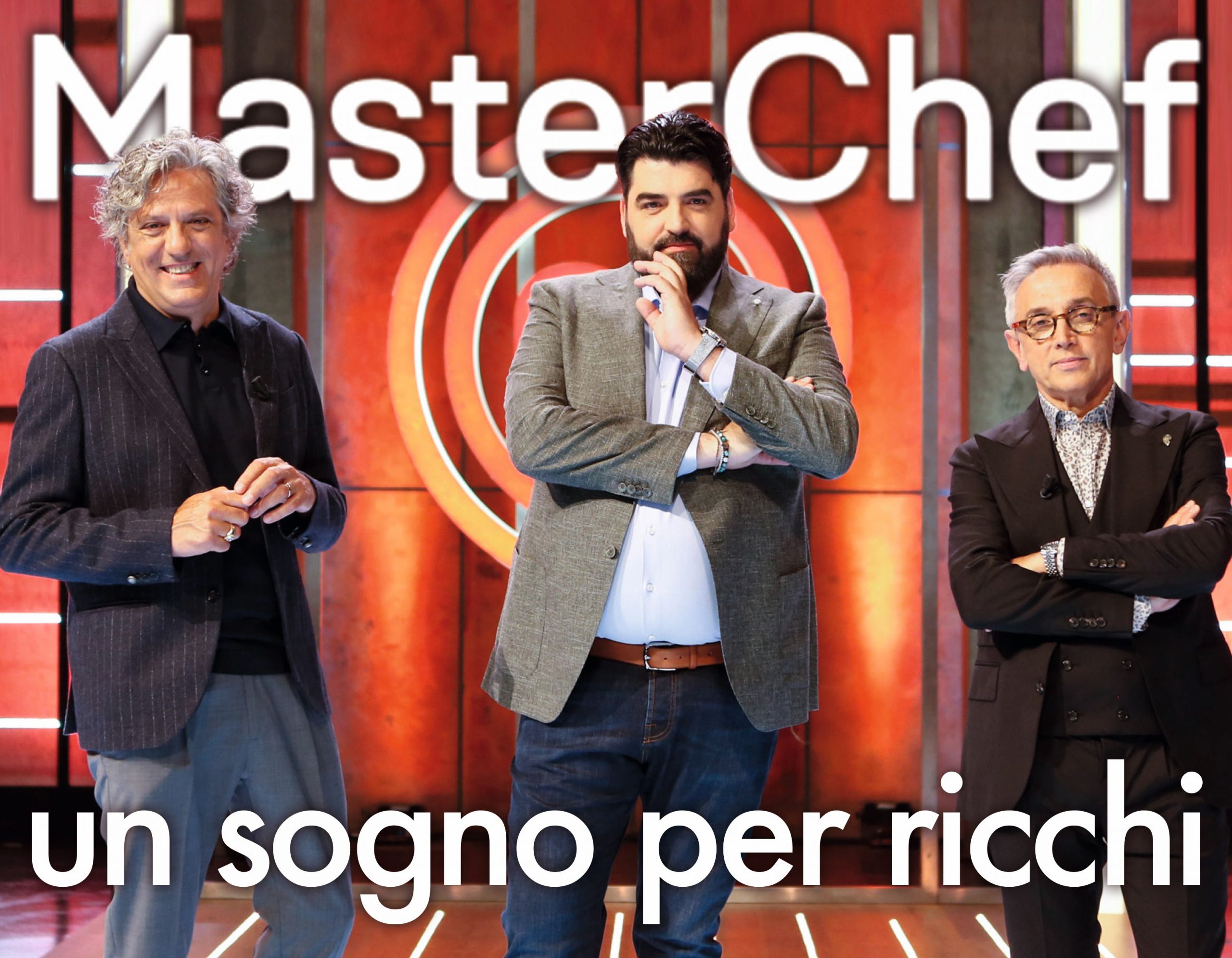 PRIMA PAGINA – Masterchef, ricchi e famosi solo i soliti noti