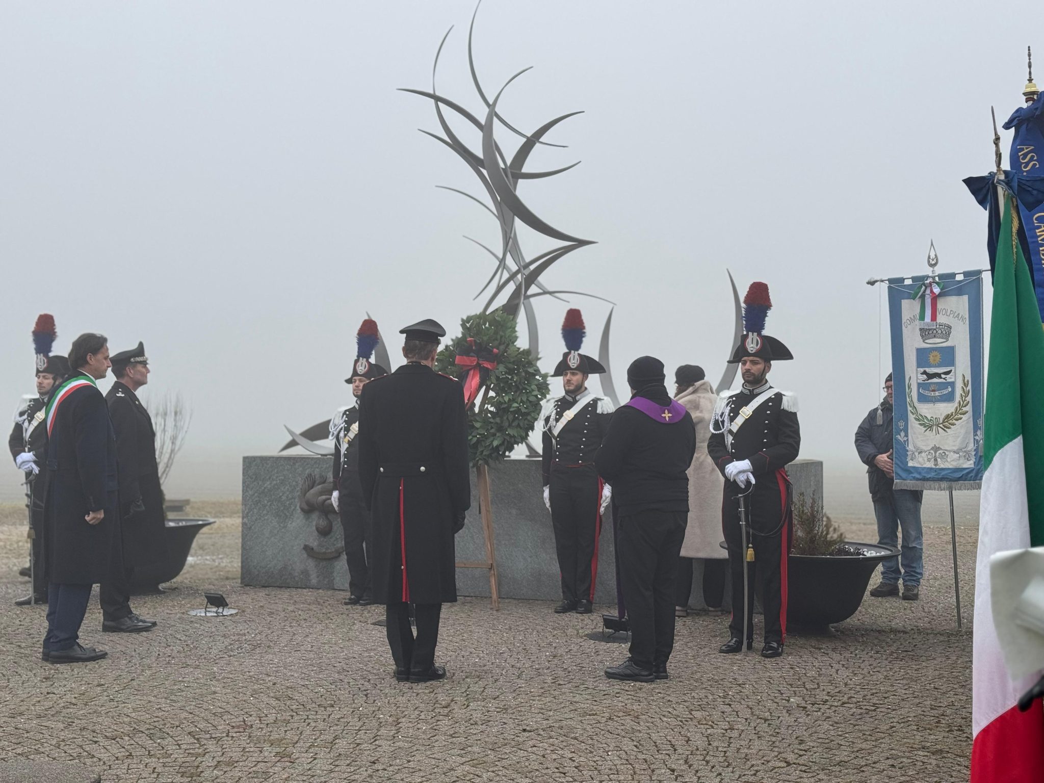 Carabinieri, commemorato l’incidente aereo di 26 anni fa a Volpiano