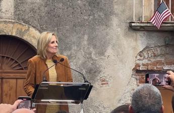 Jill Biden ritrova le sue radici a Gesso in Sicilia