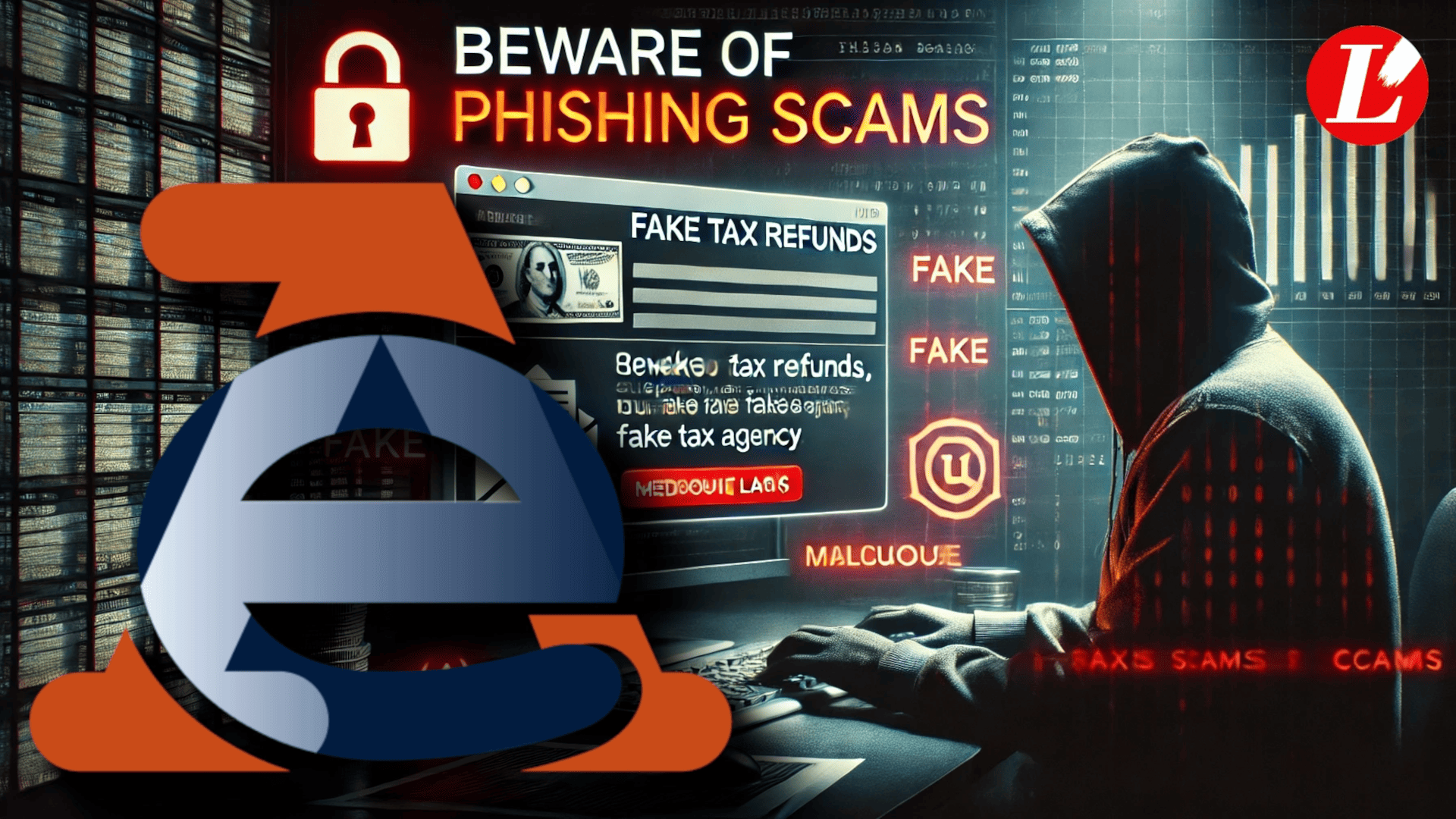 Attenzione alla nuova campagna di “phishing” legata a falsi rimborsi fiscali