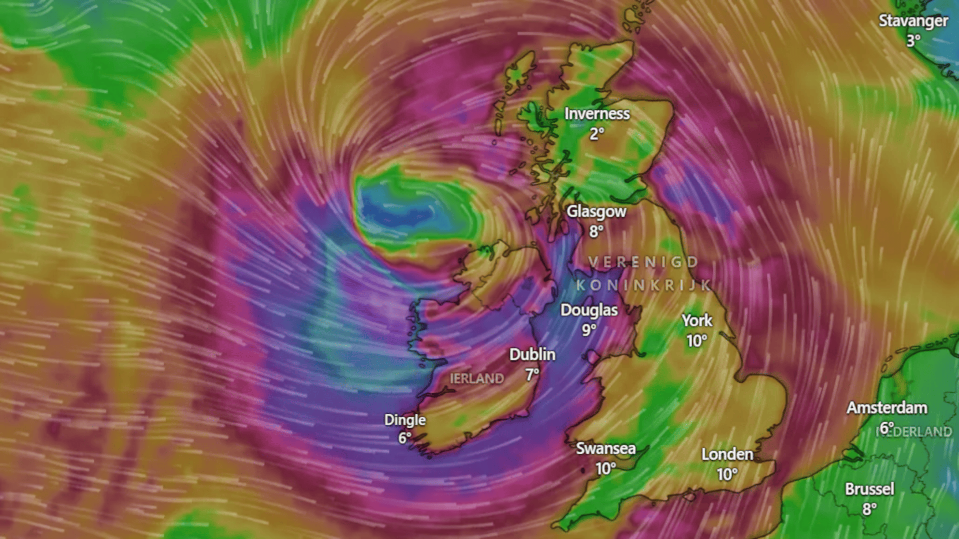 La Tempesta Eowyn: raffiche record e allerta in Europa