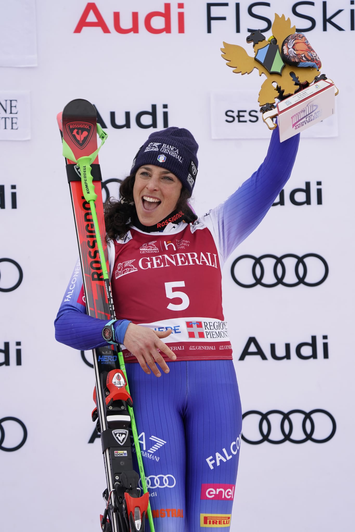 Doppietta di Federica Brignone al Sestriere