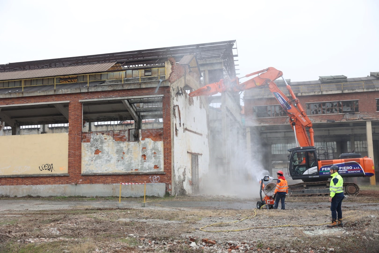 La città che cambia: demolizione dell’area ex Ogm