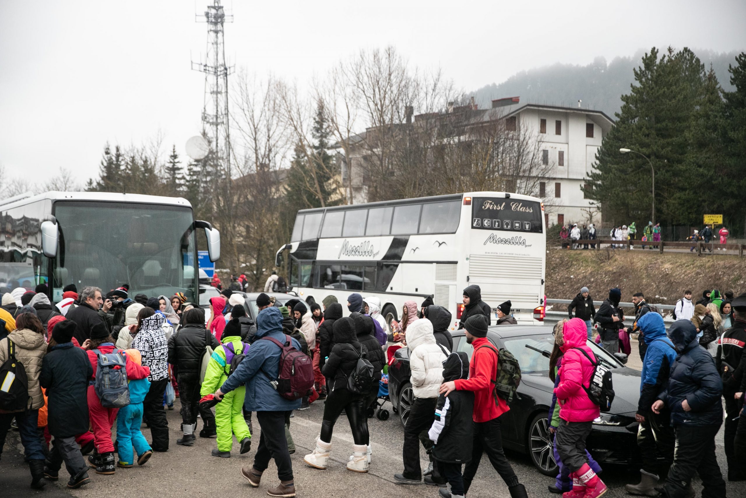 Allerta tiktoker, Ovindoli si blinda