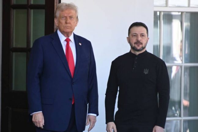 Telefonata con Zelensky: Trump “ottimista”. Possibile incontro con Putin in Arabia Saudita. L’Ue conosce solo la parola “riarmo”