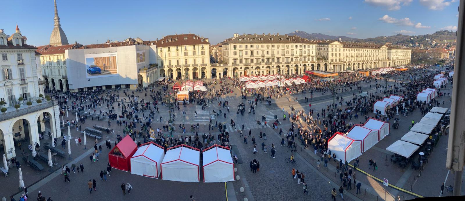 Cioccolatò richiama 100mila visitatori golosi in piazza Vittorio Veneto